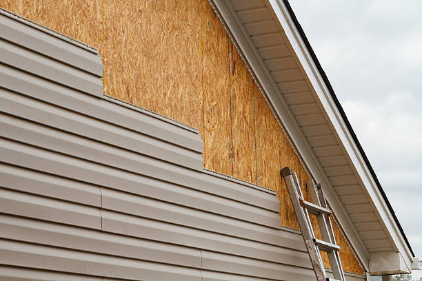Professional Siding Contractor technician working in Bolivar, TN